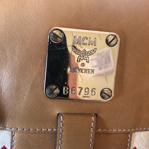 AUTH. MCM Visetos *RARE* Top Handle Top - Picture 3 of 8
